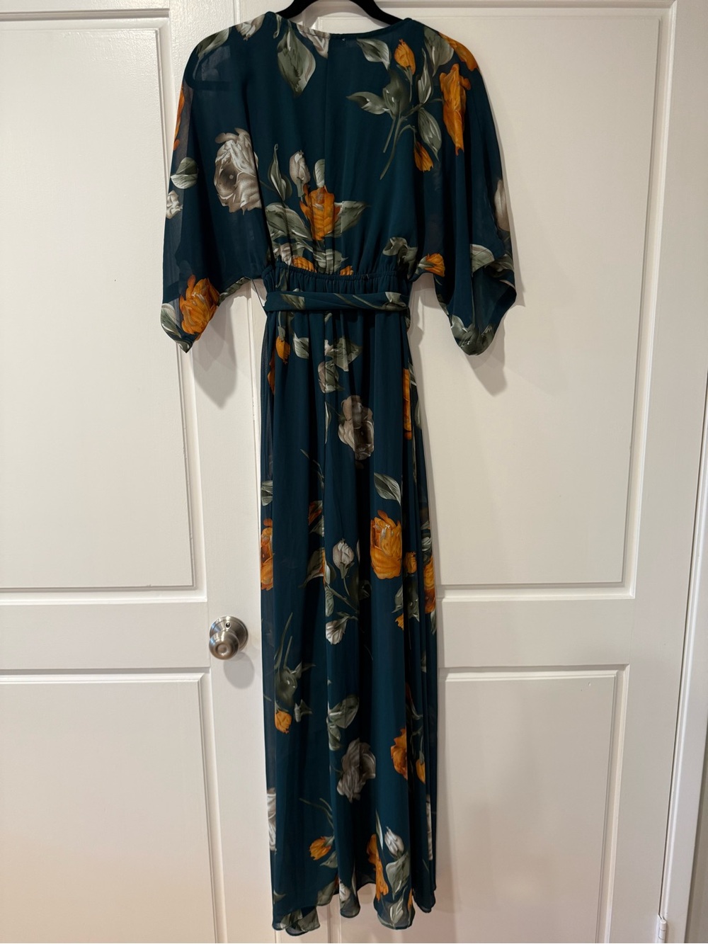 Baltic Born Forest green Floral V-Neck Maxi Dress - Picture 9 of 9